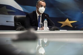 Ο Υπουργός οικονομικών Χρήστος Σταϊκούρας © Eurokinissi