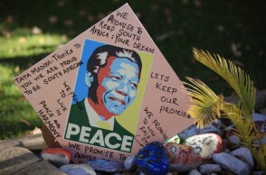 Η Διεθνής Ημέρα Νέλσον Μαντέλα γιορτάζεται κάθε χρόνο στις 18 Ιουλίου, ημέρα γενεθλίων του © EPA / KIM LUDBROOK