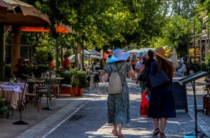 Στιγμιότυπα από το ιστορικό κέντρο της Αθήνας © EUROKINISSI