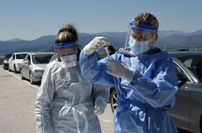 Κινητό κλιμάκιο του ΕΟΔΥ διενεργεί δωρεάν rapid test (ΦΩΤΟ ΑΡΧΕΙΟΥ)