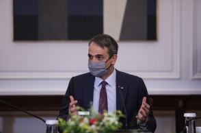 Ο πρωθυπουργός Κυριάκος Μητσοτάκης 