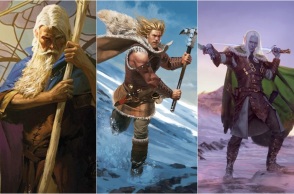 Ζωγραφιές ηρώων της φανταστικής λογοτεχνίας Forgotten Realms