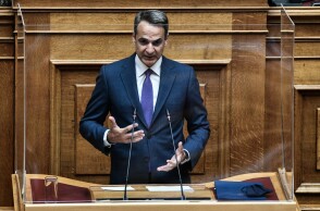 Ο πρωθυπουργός της Ελλάδας Κυριάκος Μητσοτάκης