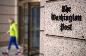 Το κτίριο που στεγάζει την εφημερίδα Washington Post στην Αμερική © EPA / ERIK S. LESSER