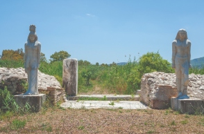Ιερό Αιγυπτίων Θεών, Νέα Μάκρη