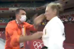 Ο προπονητής Claudiu Pusa χαστούκισε την αθλήτρια του τζούντο Martyna Trajdos