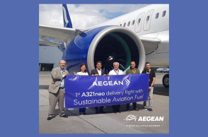 Η AEGEAN παρέλαβε ένα ακόμη αεροσκάφος Α321neo