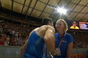 Όταν ο Μίλτος Τεντόγλου συνάντησε την Heike Drechsler