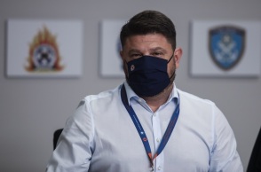 Ο υφυπουργός Πολιτικής Προστασίας, Νίκος Χαρδαλιάς