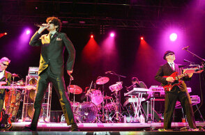 Στιγμιότυπο από τη συναυλία των Beastie Boys στην Αθήνα το 2007