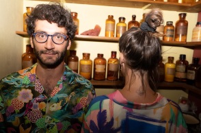 Ο Kώστας Ζιγκερίδης και η Αναστασία Κότσαλη