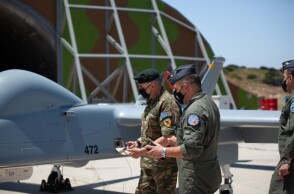 O αρχηγός ΓΕΕΘΑ, Στρατηγός Κωνσταντίνος Φλώρος © ΑΠΕ / ΓΡΑΦΕΙΟ ΤΥΠΟΥ ΓΕΕΘΑ