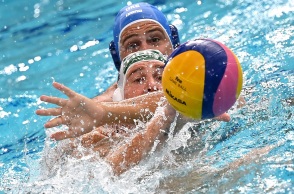 Αναμέτρηση στο water polo - Ολυμπιακοί Αγώνες 2020 - Τόκιο