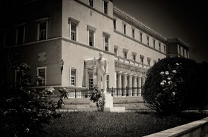 Το κτίριο της Βουλής των Ελλήνων στην Αθήνα