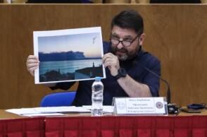  υφυπουργός Πολιτικής Προστασίας και Διαχείρισης Κρίσεων, Νίκος Χαρδαλιάς, κατά τη διάρκεια συνέντευξης Τύπου © EUROKINISSI