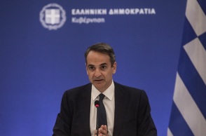 Ο πρωθυπουργός Κυριάκος Μητσοτάκης 
