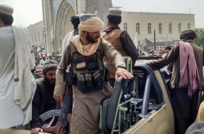 Περιπολία Ταλιμπάν στο Κανταχάρ, Αφγανιστάν, 15 Αυγούστου 2021 © EPA / STRINGER