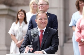 Ο πρωθυπουργός της Σουηδίας, Stefan Löfven