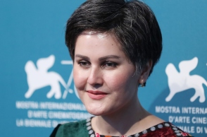 Η σκηνοθέτρια Σαχράα Καρίμι στο 76ο Διεθνές Φεστιβάλ Κινηματογράφου Βενετίας το 2019