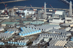 Φουκουσίμα: Δεξαμένες με ραδιενεργό νερό στο κατεστραμμένο πυρηνικό εργοστάσιο Fukushima Daiichi