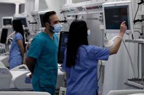 Μονάδα ΜΕΘ του νοσοκομείου ΚΑΤ © EUROKINISSI / ΔΗΜΗΤΡΟΠΟΥΛΟΣ ΣΩΤΗΡΗΣ