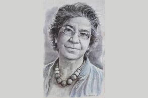 Σκίτσο της Μαρίας Ευθυμίου