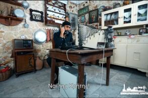 Στιγμιότυπο από το χιουμοριστικό σποτ του Ημιμαραθωνίου Κρήτης 2021