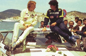 Η Michele Mouton στο Ράλλυ Ακρόπολις του 1982.