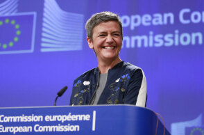 Η Margrethe Vestager, Ευρωπαία Επίτροπος Ανταγωνισμού της Ευρωπαϊκής Ένωσης