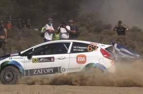 Οι Θεοχαρόπουλος-Κότσαλης με το Ford Fiesta Rally 4 της SV Motorsport