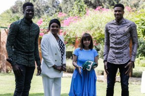 Στο Προεδρικό Μέγαρο η οικογένεια Αντετοκούνμπο