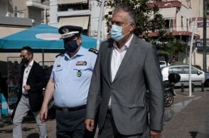 Ο υπουργός Προστασίας του Πολίτη, Τάκης Θεοδωρικάκος