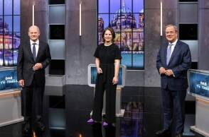 Όλαφ Σολτς, Αναλένα Μπέρμποκ και Άρμιν Λάσετ 