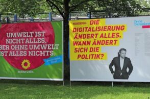 Προεκλογικές αφίσες από τη Γερμανία 