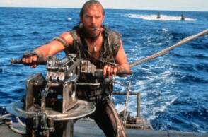 Σκηνή από την ταινια «Υδάτινος κόσμος (Waterworld)»