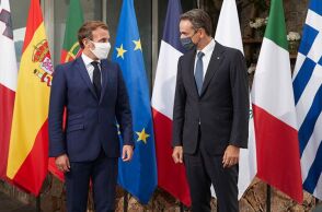 ΣΥΝΑΝΤΗΣΗ ΤΟΥ ΠΡΩΘΥΠΟΥΡΓΟΥ ΚΥΡΙΑΚΟΥ ΜΗΤΣΟΤΑΚΗ ΜΕ ΤΟΝ ΓΑΛΛΟ ΠΡΟΕΔΡΟ ΕΜΑΝΟΥΕΛ ΜΑΚΡΟΝ