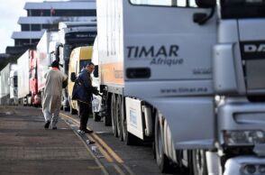 Φορτηγά στη Βρετανία