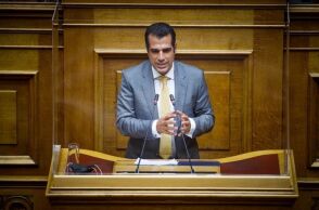 Ο υπουργός Υγείας, Θάνος Πλεύρης