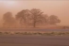 Κόκκινη αμμοθύελλα στη Βραζιλία