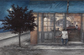 Η Δάφνη Αγγελίδου στην γκαλερί Evripides ενδοσκοπεί τη Γεωγραφία της Νύχτας