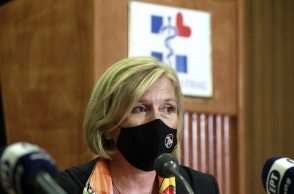 H αναπληρώτρια Υπουργός Υγείας Μίνα Γκάγκα