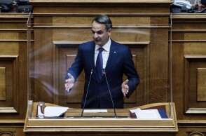 Ο πρωθυπουργός της Ελλάδας Κυριάκος Μητσοτάκης