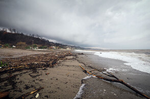 Εικόνες καταστροφής στη Βόρεια Εύβοια από τις πλημμύρες