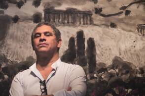 Ο ζωγράφος Γιώργος Χαδούλης