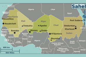 Χάρτης του Σαχέλ