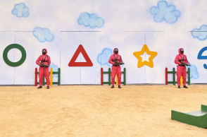 Φωτογραφία από τη σειρά Squid game του Netflix