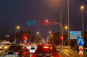 δρόμος Θεσσαλονίκης – Περαίας-Κακοκαιρία Μπάλλος