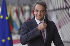 Ο Κυριάκος Μητσοτάκης στη Σύνοδο Κορυφής