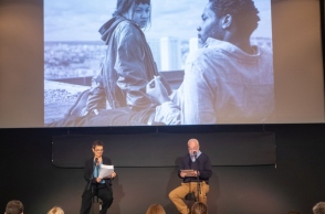 62ο Φεστιβάλ Κινηματογράφου Θεσσαλονίκης. Η γενική διευθύντρια του φεστιβάλ Ελίζ Ζαλαντό και ο επικεφαλής προγράμματος Γιώργος Κρασσακόπουλος στη σημερινή συνέντευξη τύπου