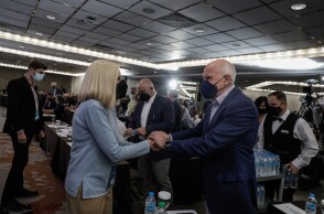 Η Φώφη Γεννηματά και ο Γιώργος Παπανδρέου